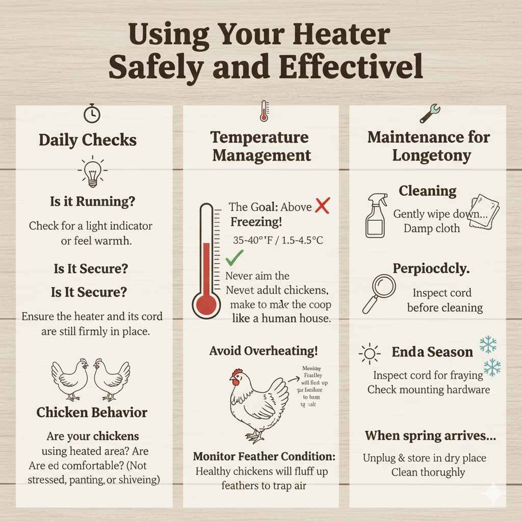 Using Your Heater Safely and Effectively