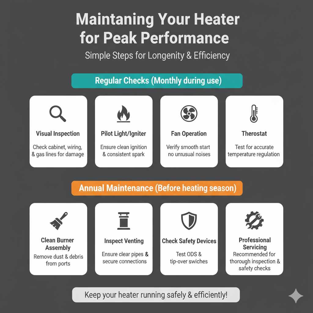 Maintaining Your Heater for Peak Performance