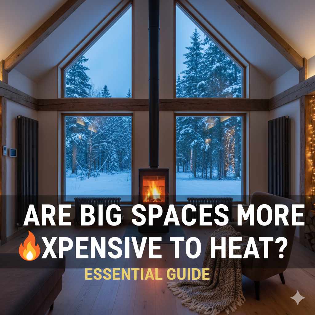 Are Big Spaces More Expensive To Heat