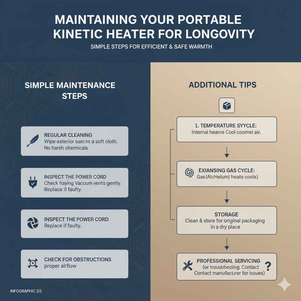 Maintaining Your Portable Kinetic Heater for Longevity