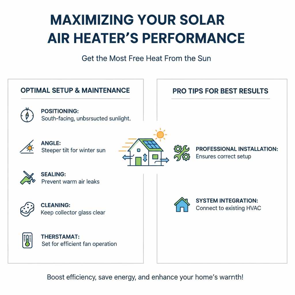 Maximizing Your Solar Air Heater's Performance
