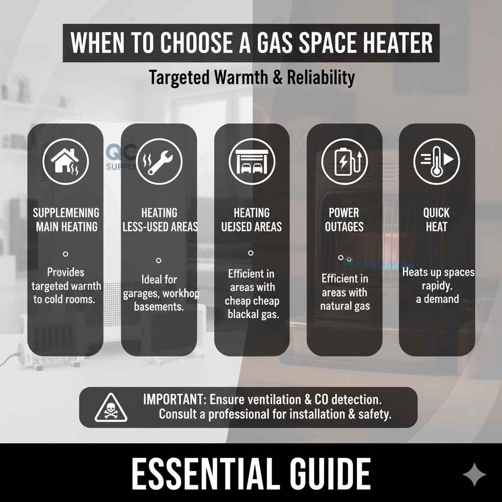 When to Choose a Gas Space Heater