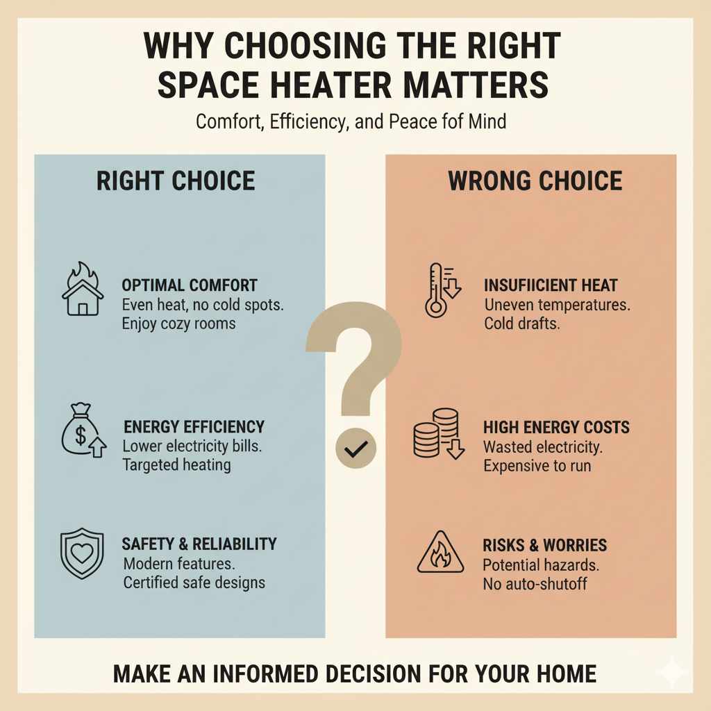 Why Choosing the Right Space Heater Matters
