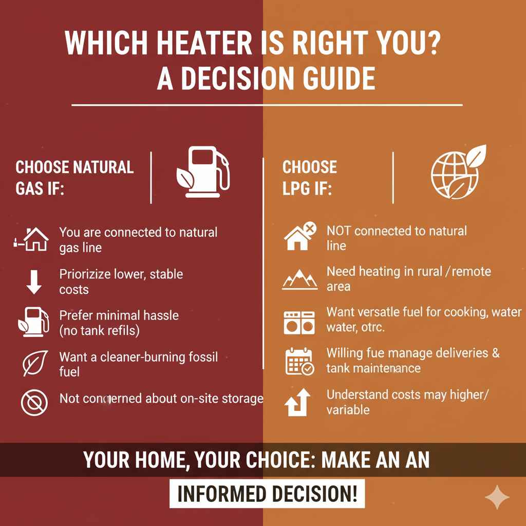 Which Heater is Right for You? A Decision Guide