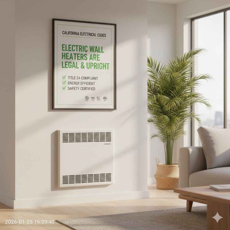 Are Electric Wall Heaters Legal In California