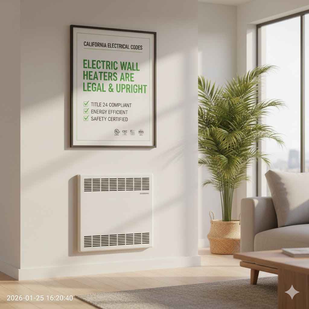 Are Electric Wall Heaters Legal In California