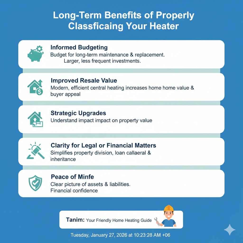 Long-Term Benefits of Properly Classifying Your Heater