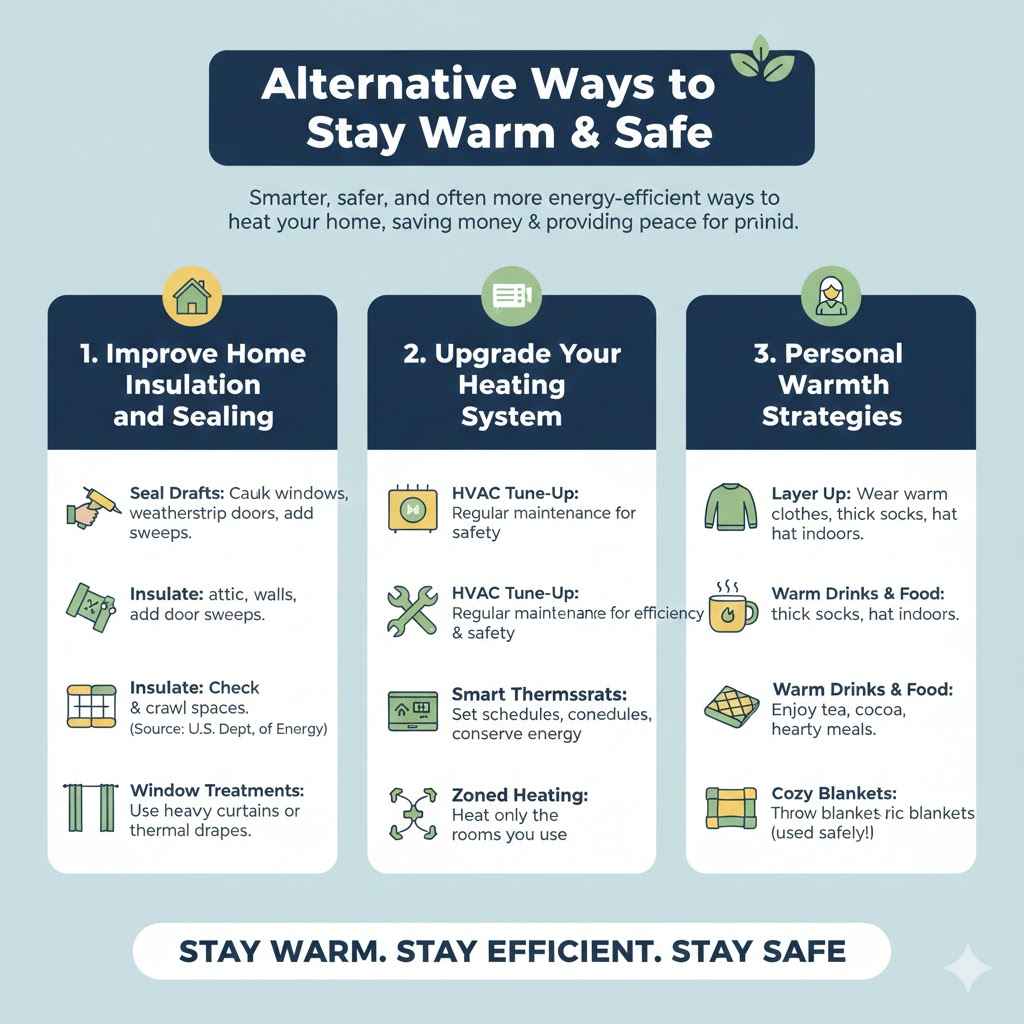 Alternative Ways to Stay Warm & Safe