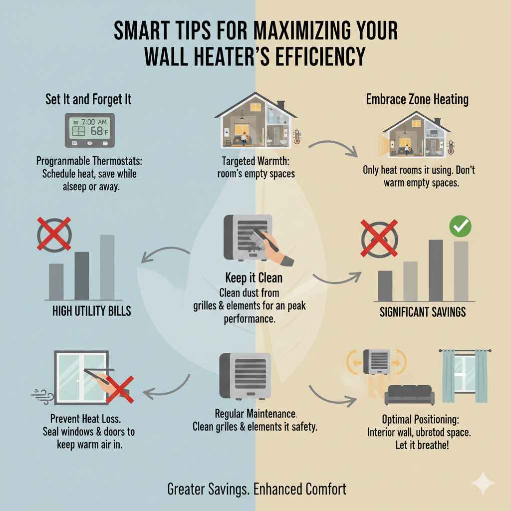 Smart Tips for Maximizing Your Wall Heater's Efficiency