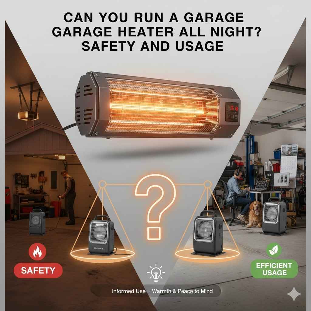 Can You Run a Garage Heater All Night