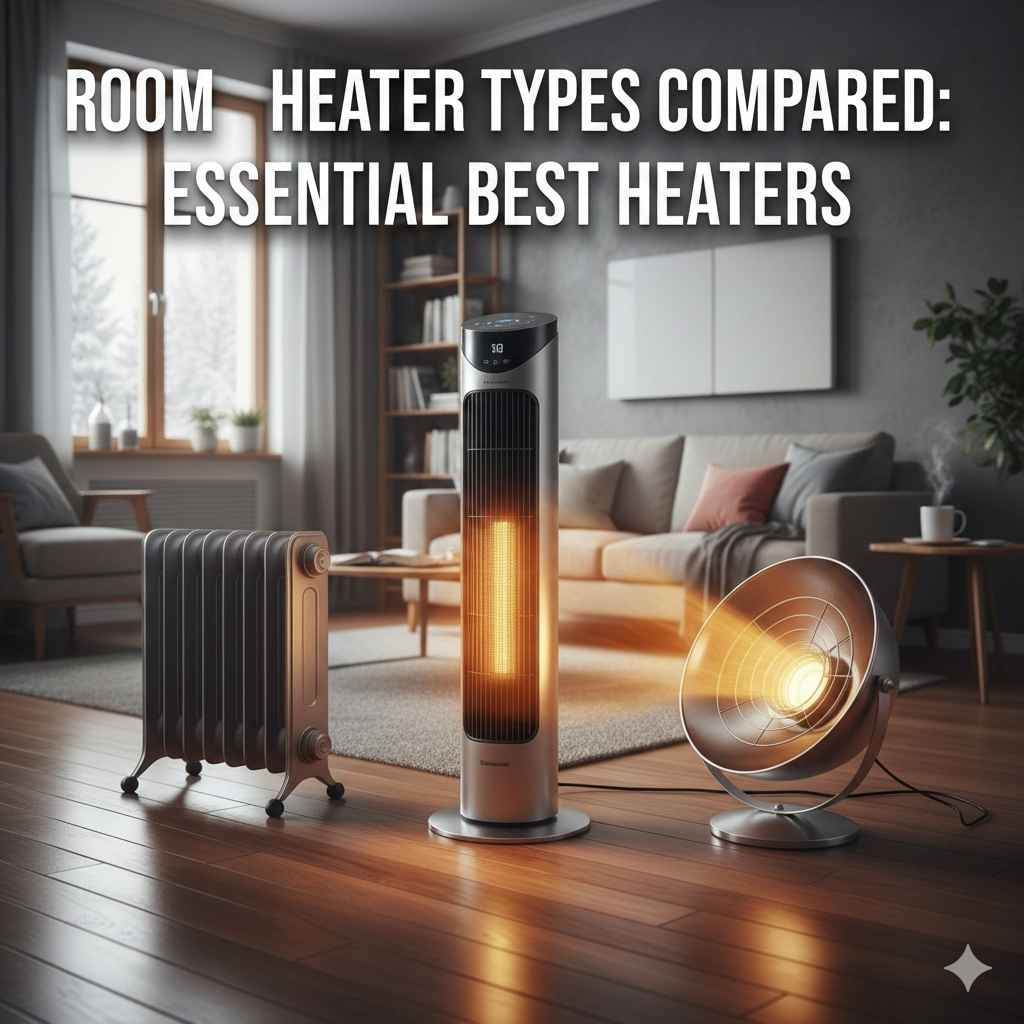 Compare Room Heater Types