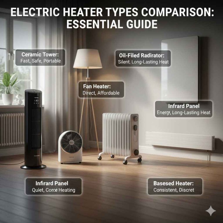 Electric Heater Types Comparison