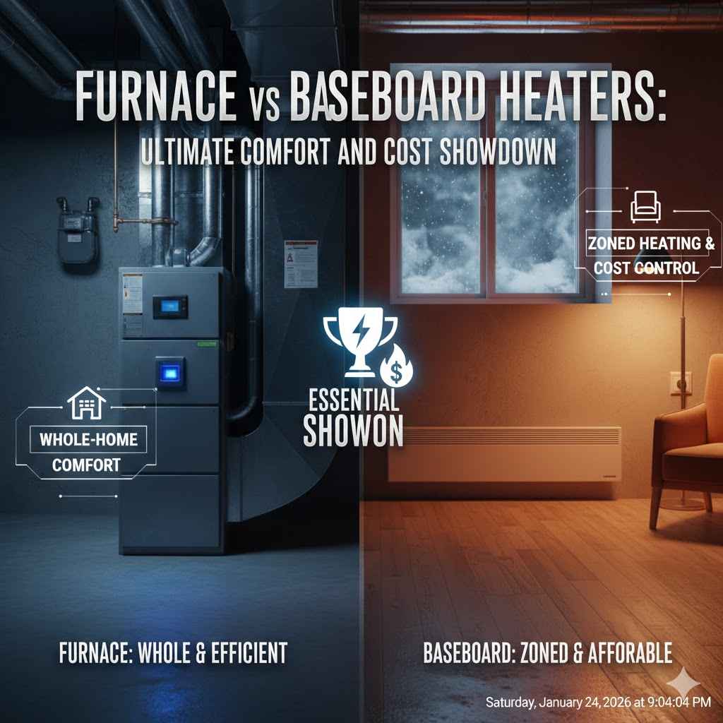 Furnace Vs Baseboard Heaters