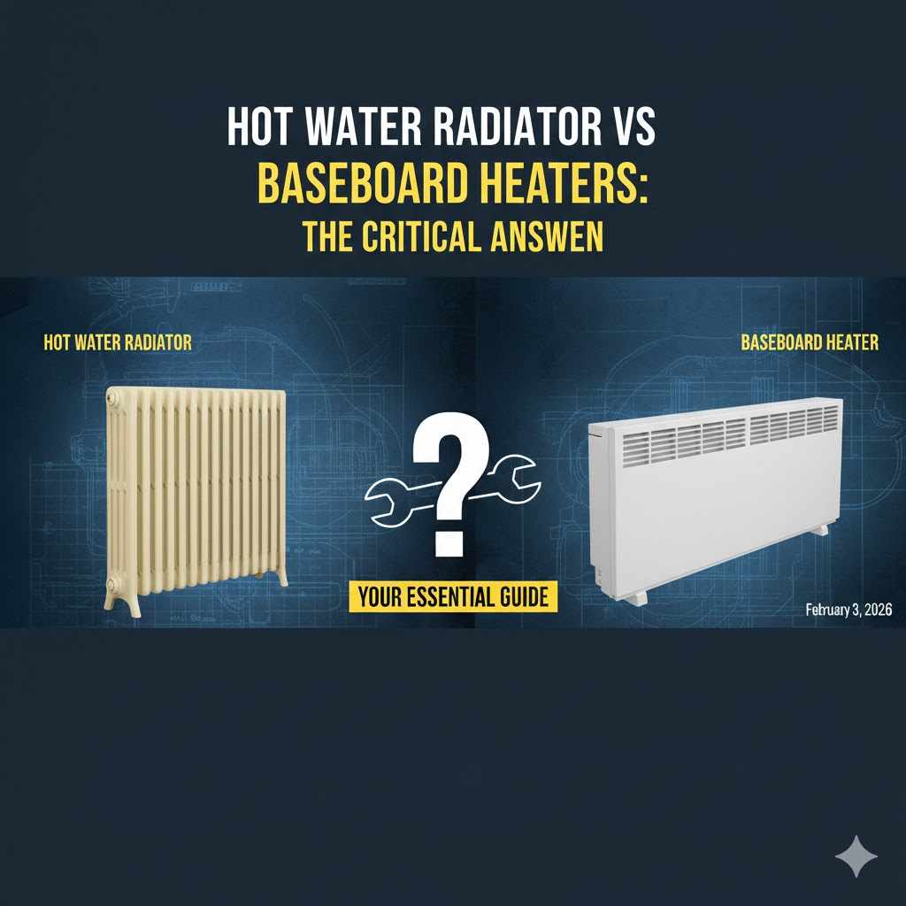 Hot Water Radiator vs Baseboard Heaters
