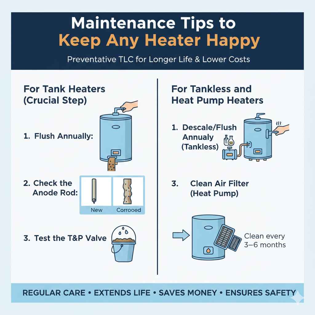 Maintenance Tips to Keep Any Heater Happy
