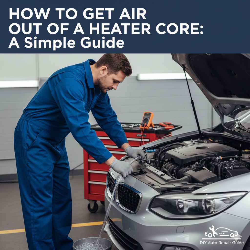 How to Get Air Out of a Heater Core