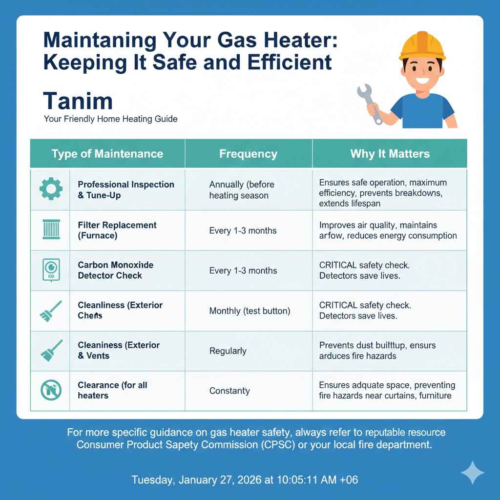 Maintaining Your Gas Heater