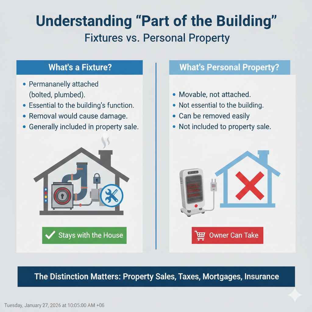 Understanding "Part of the Building"