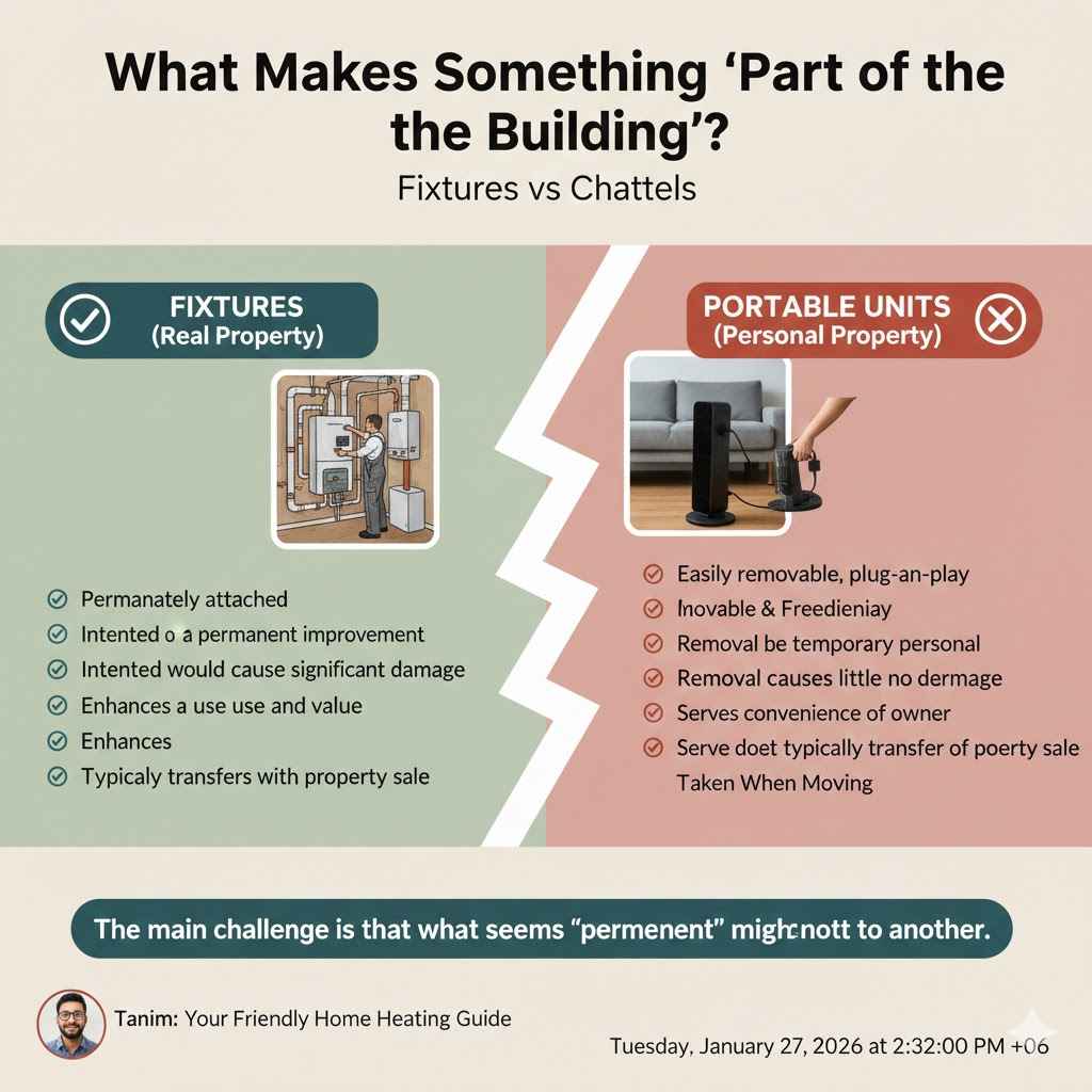 What Makes Something "Part of the Building"? Fixtures vs. Chattels