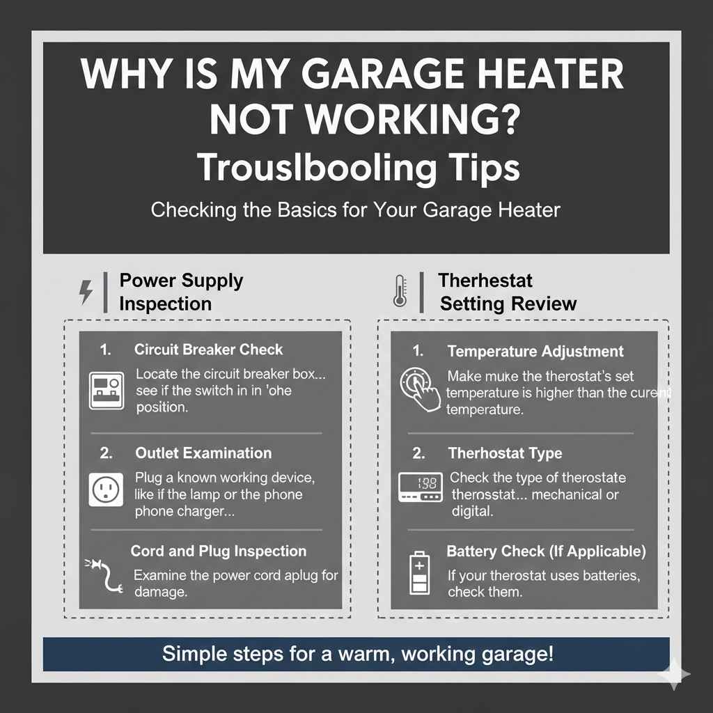 Checking the Basics for Your Garage Heater