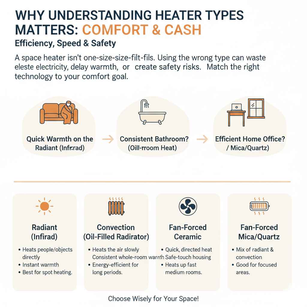 Why Understanding Heater Types Matters for Comfort and Cash