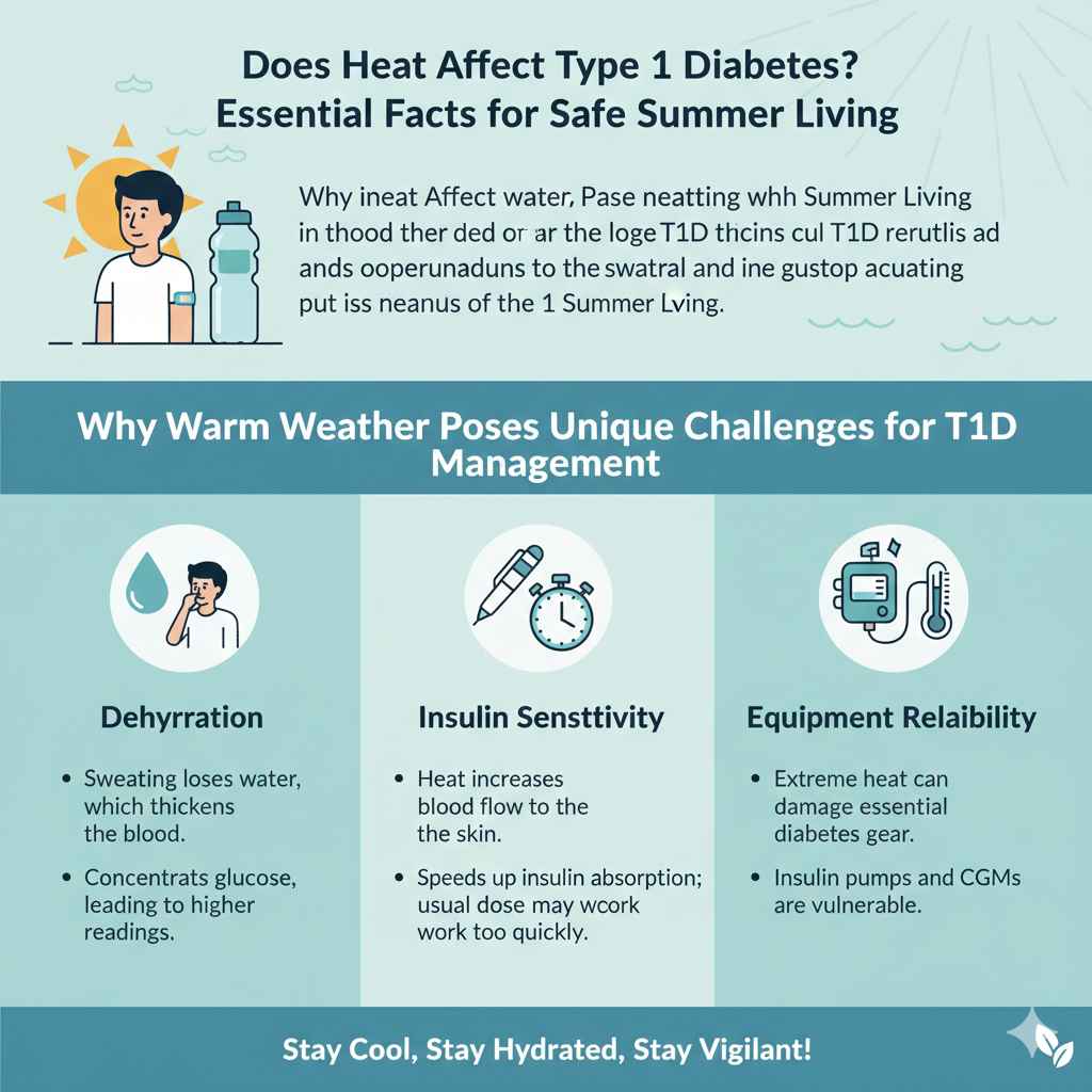 Why Warm Weather Poses Unique Challenges for T1D Management