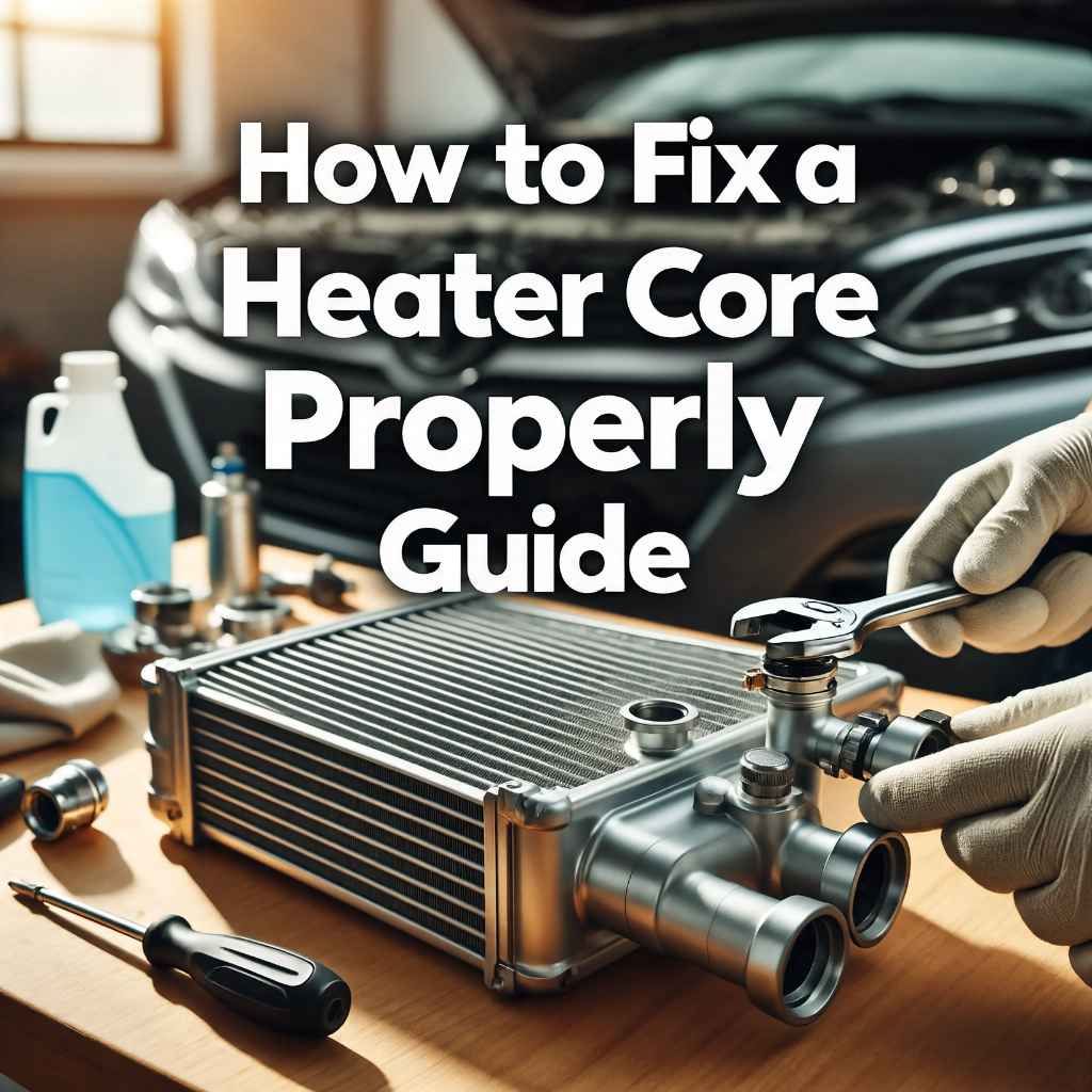How to Fix a Heater Core Properly Guide
