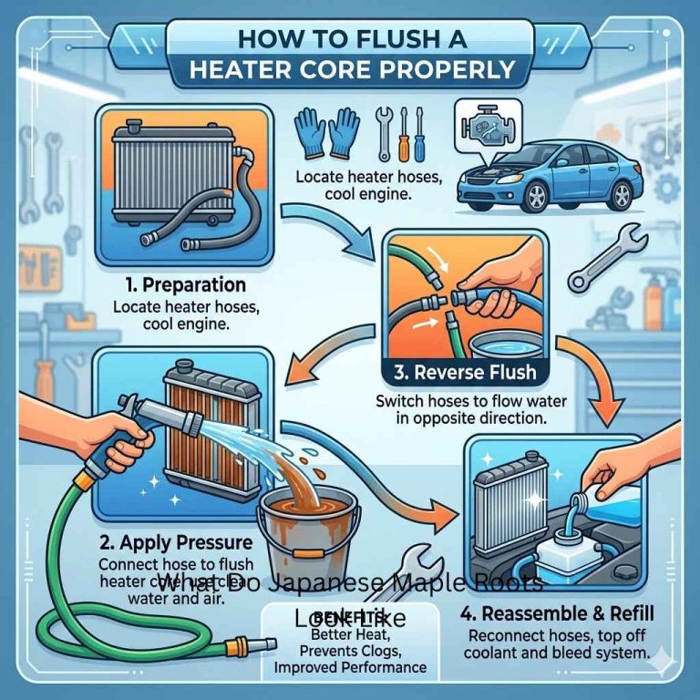 How to Flush a Heater Core Properly