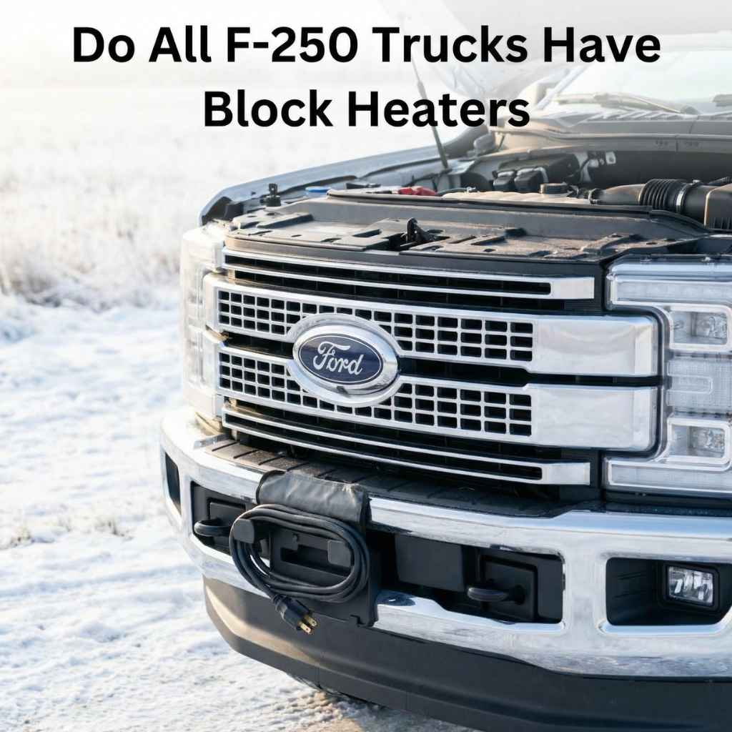 Do All F-250 Trucks Have Block Heaters