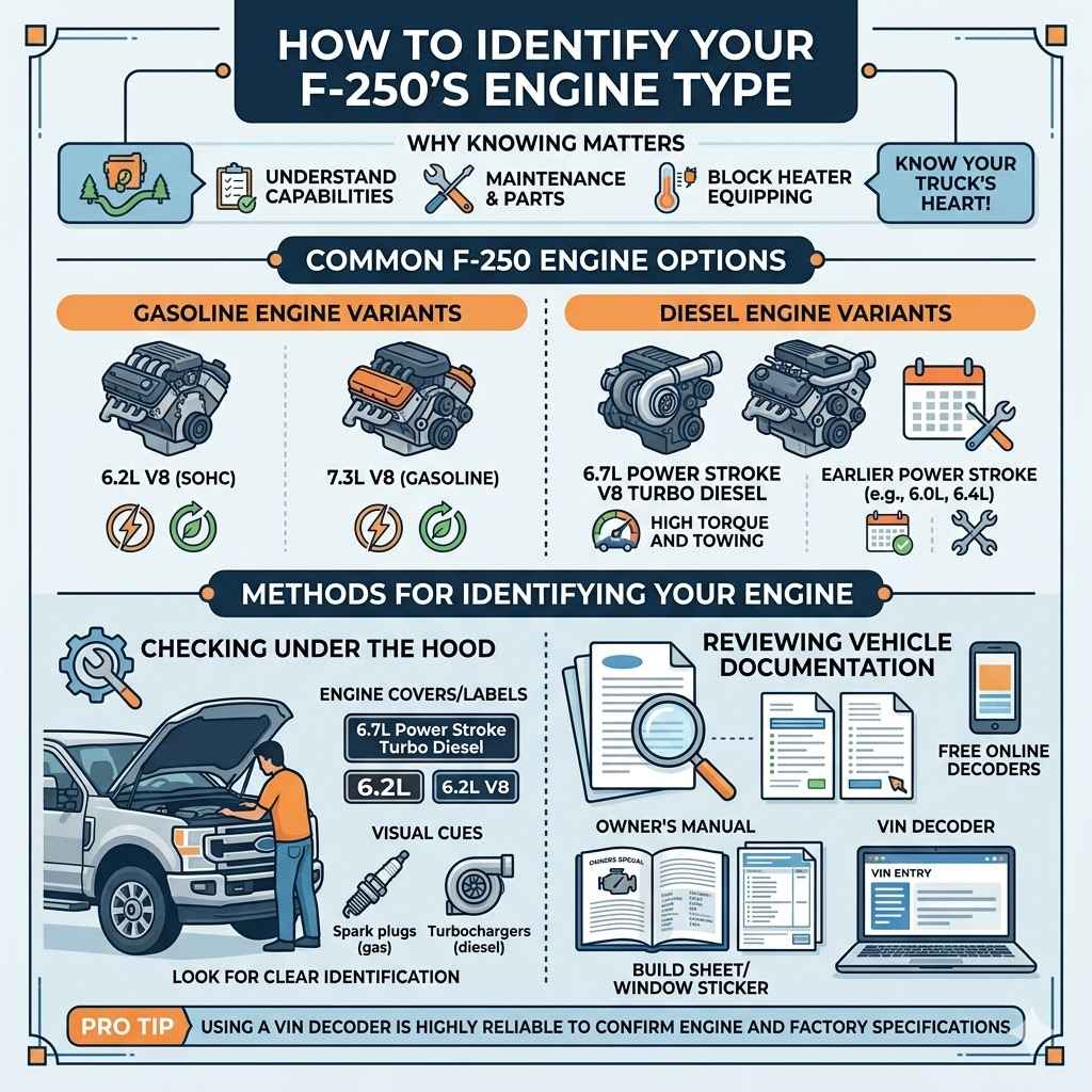 How to Identify Your F-250's Engine Type