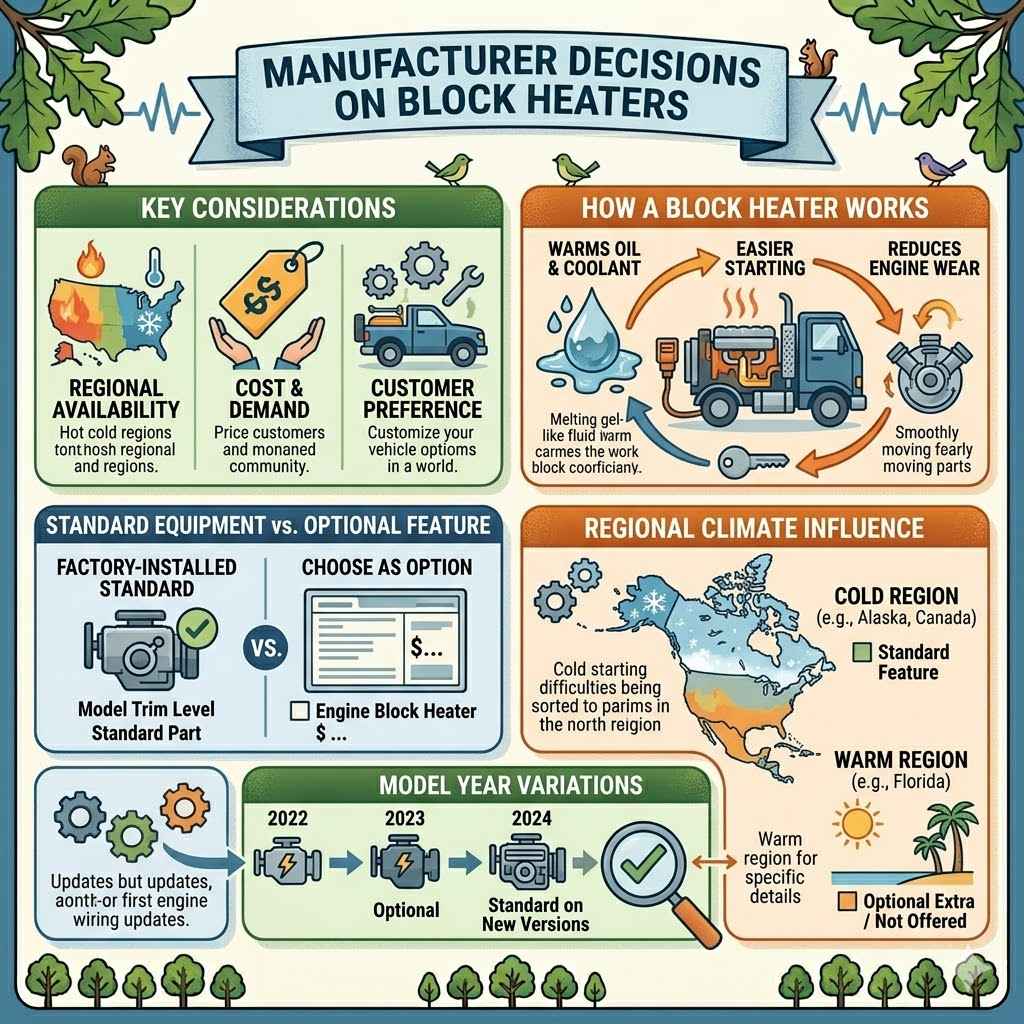 Manufacturer Decisions on Block Heaters