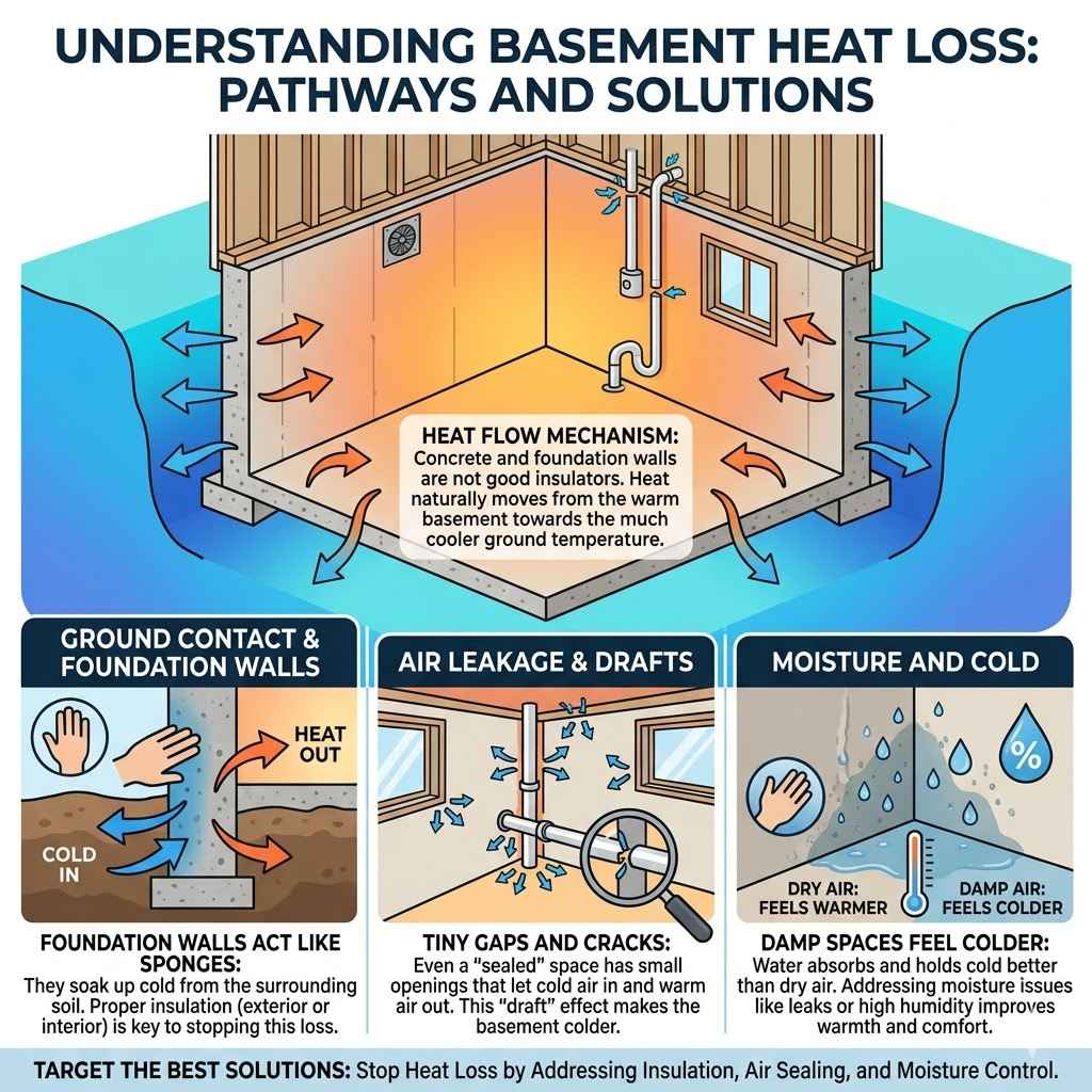 Understanding Basement Heat Loss