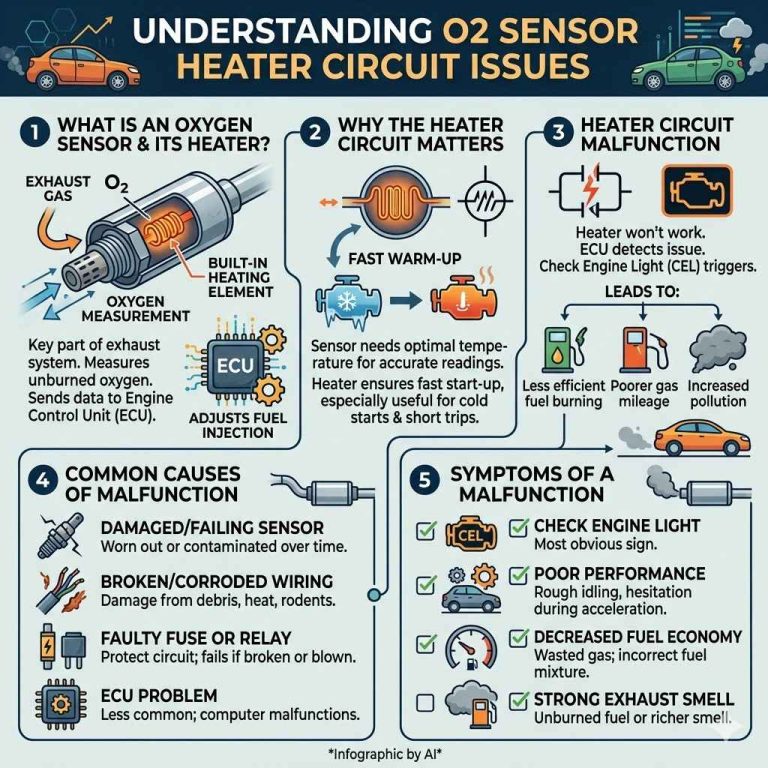 O2 Issues How To Fix O2 Sensor Heater Circuit Malfunction