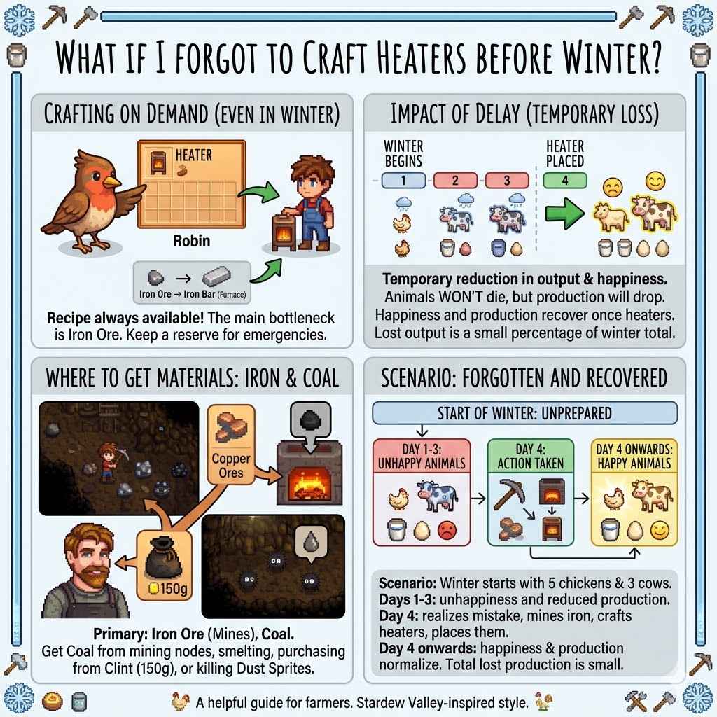 What If I Forgot to Craft Them Before Winter?
