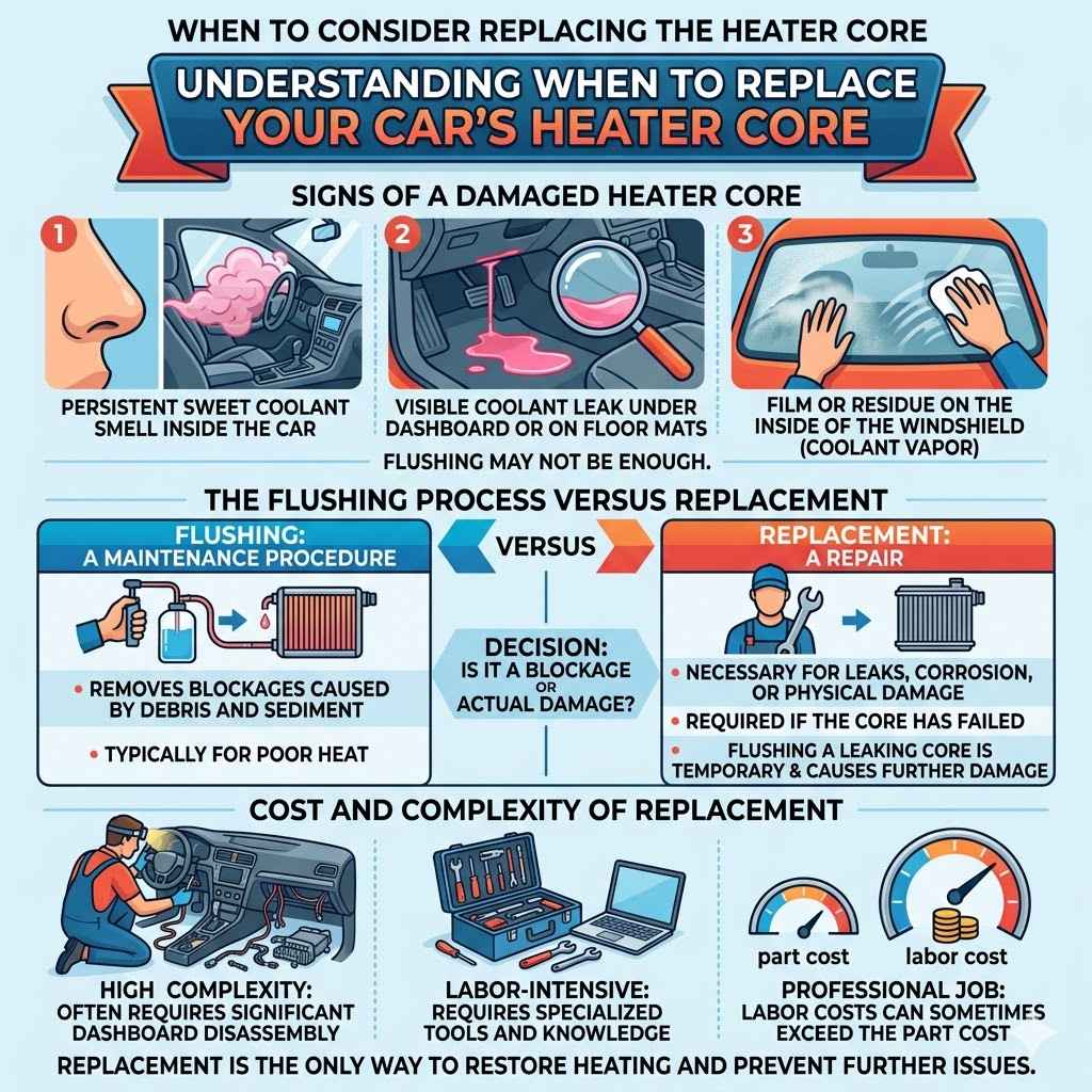 When To Consider Replacing The Heater Core