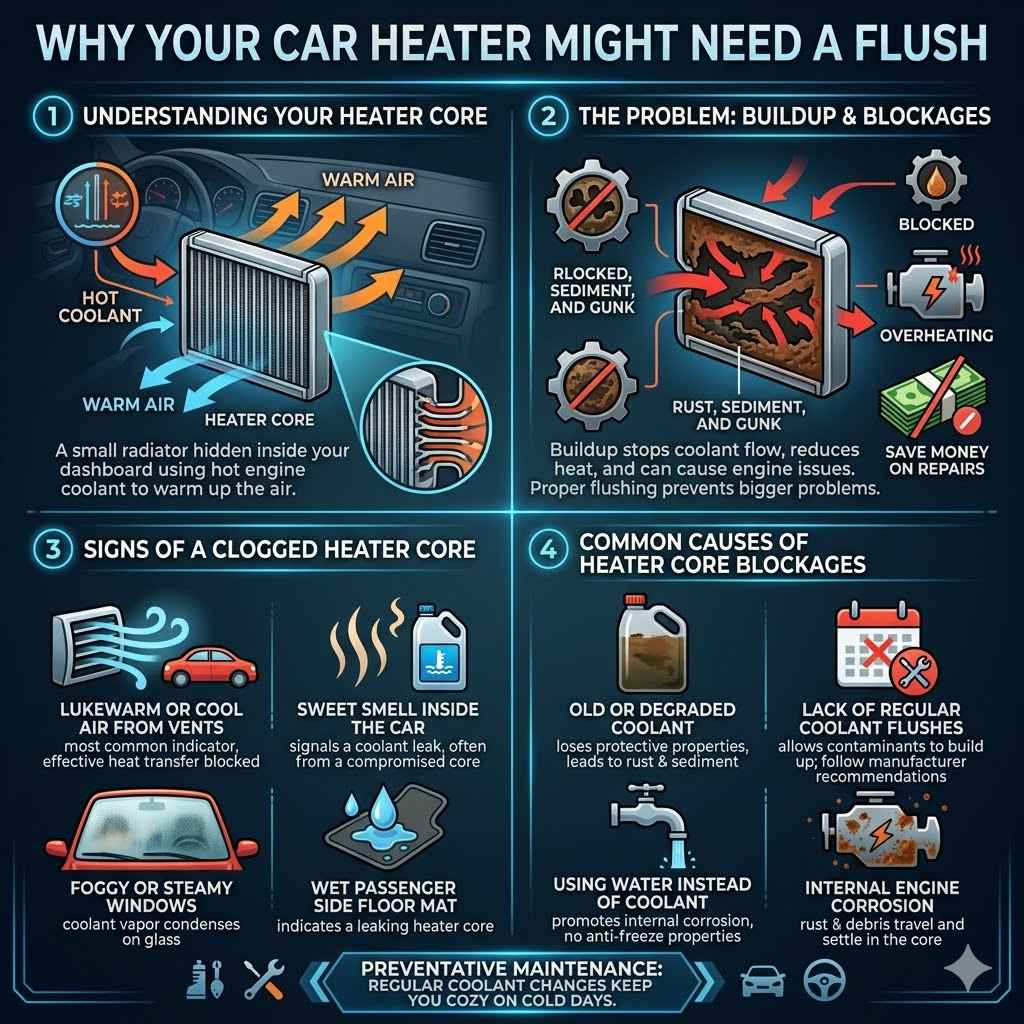 Why Your Car Heater Might Need a Flush