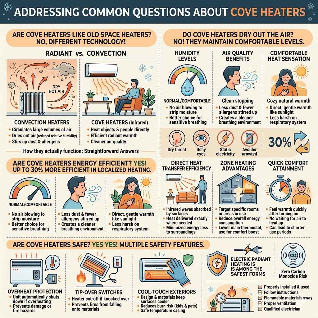 Addressing Common Questions About Cove Heaters