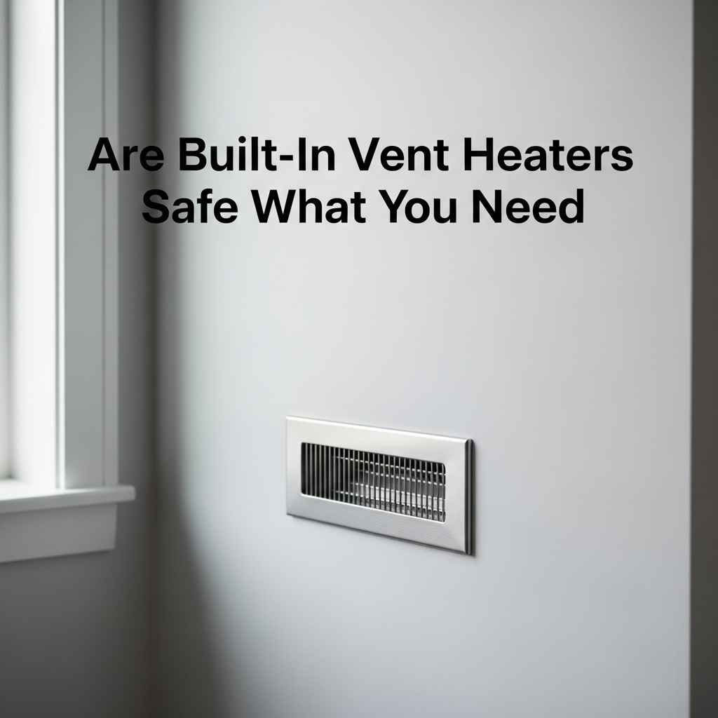 Are Built-In Vent Heaters Safe What You Need