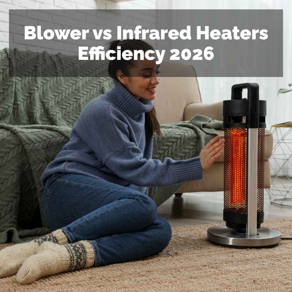 Blower vs Infrared Heaters Efficiency 2026
