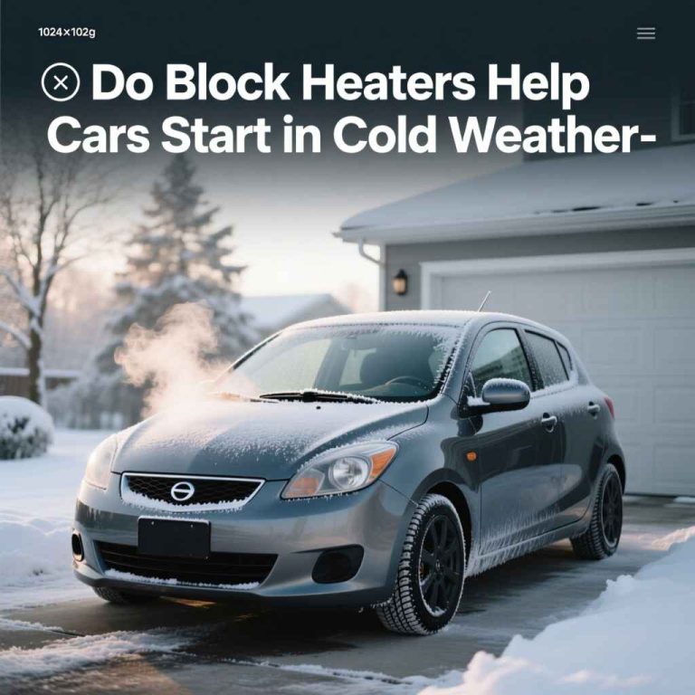 Do Block Heaters Help Cars Start in Cold Weather
