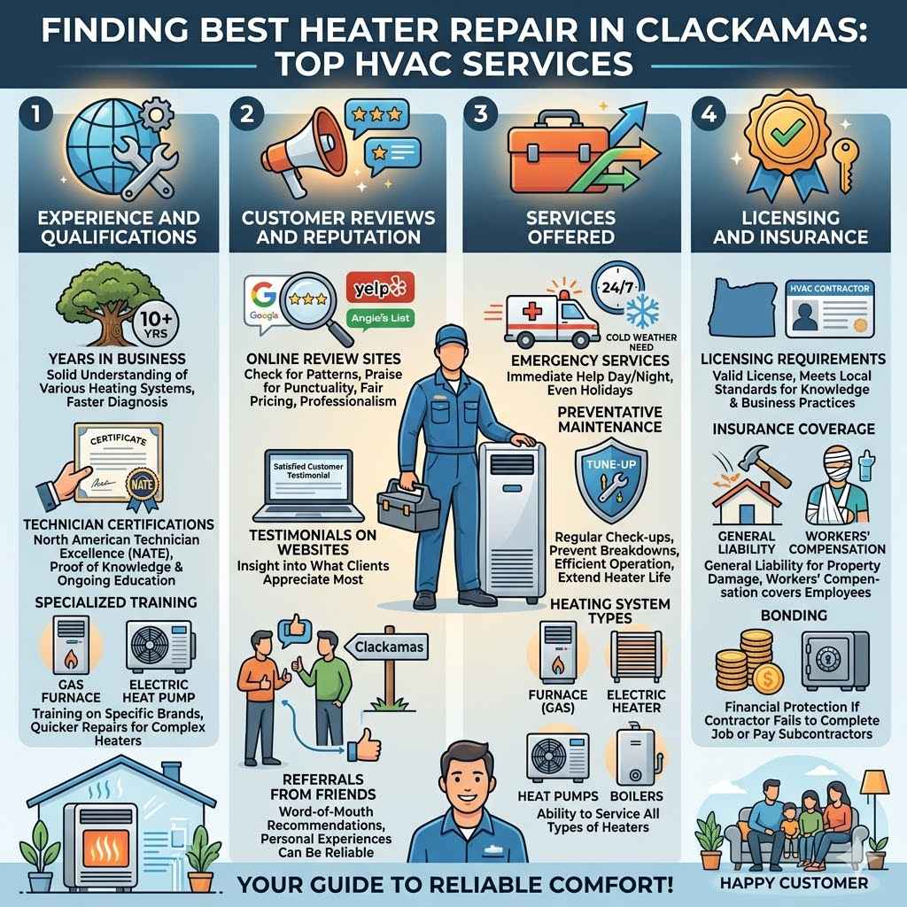 Finding Best Heater Repair in Clackamas Top HVAC