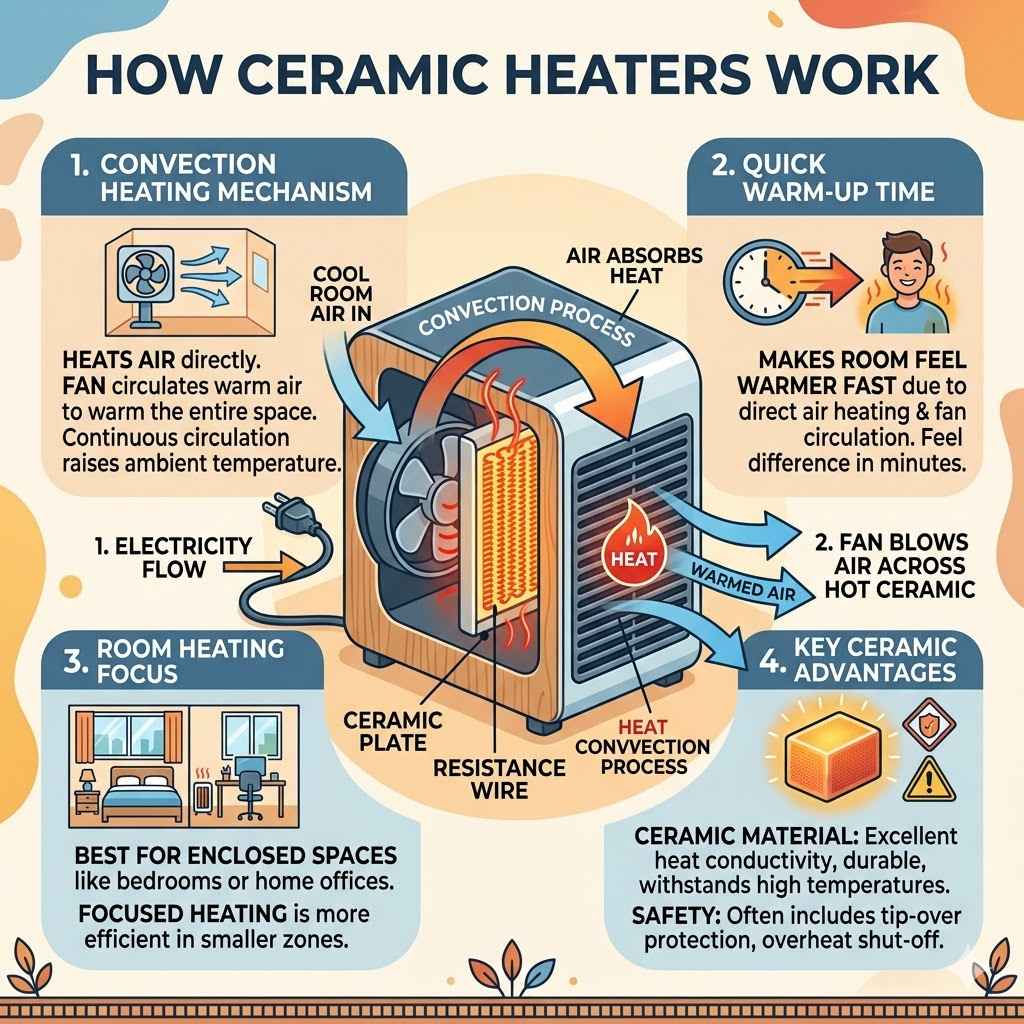 How Ceramic Heaters Work