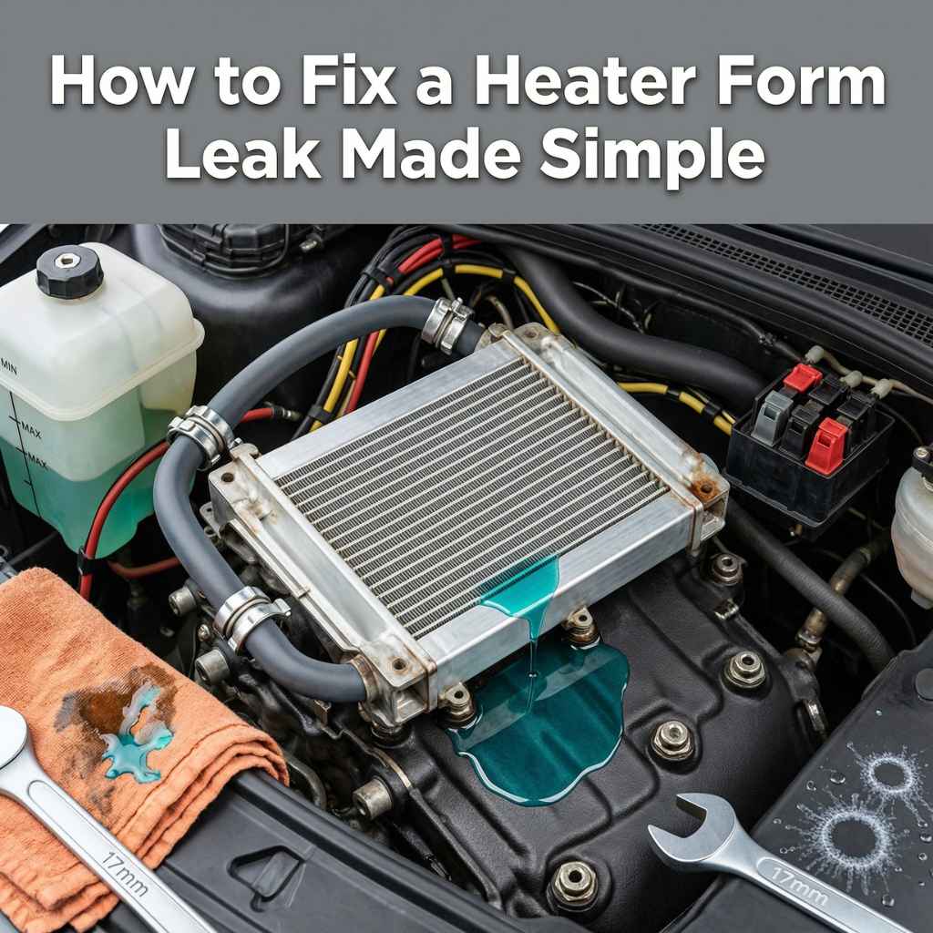 How to Fix a Heater Core Leak Made Simple