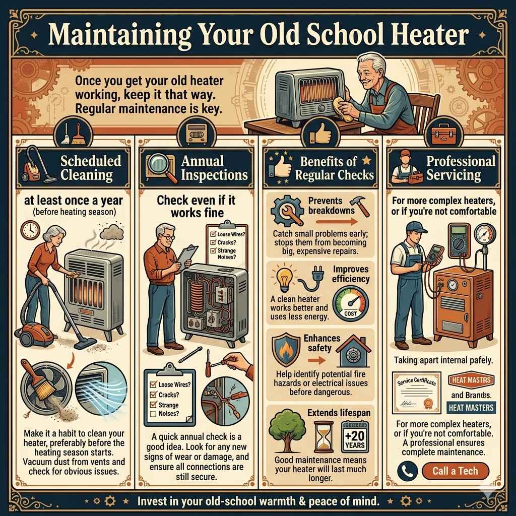 Maintaining Your Old School Heater