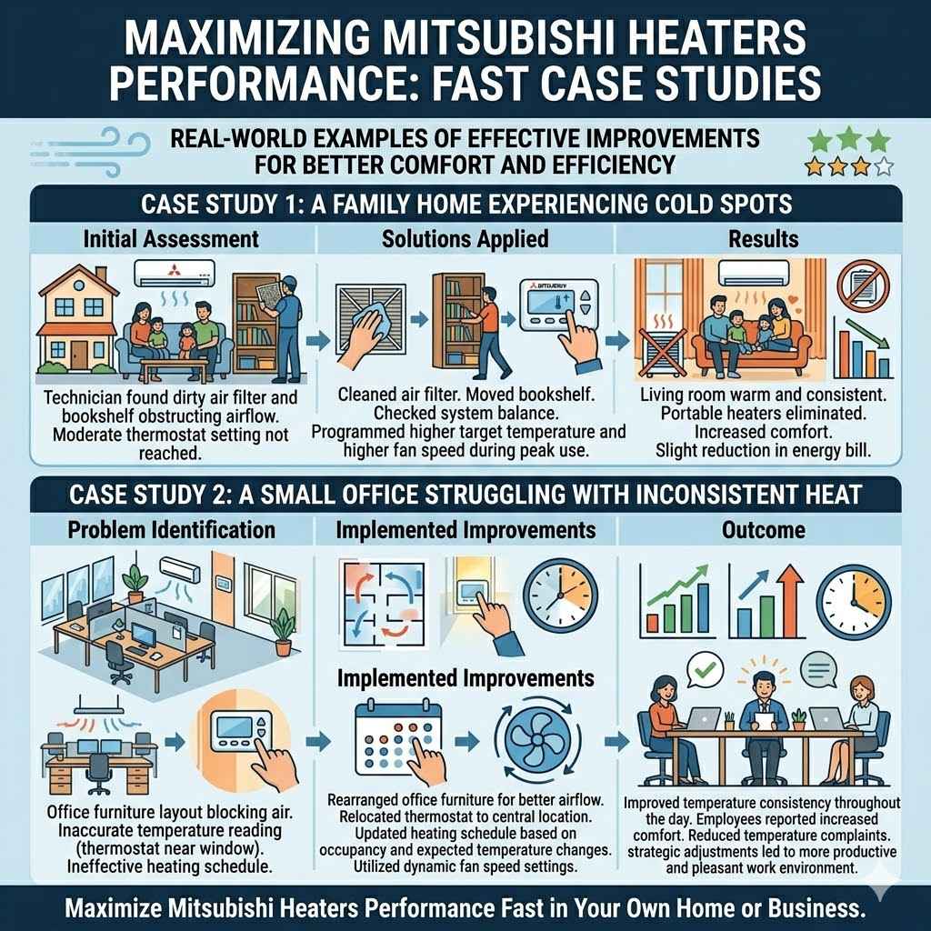 Maximizing Mitsubishi Heaters Performance Fast Case Studies