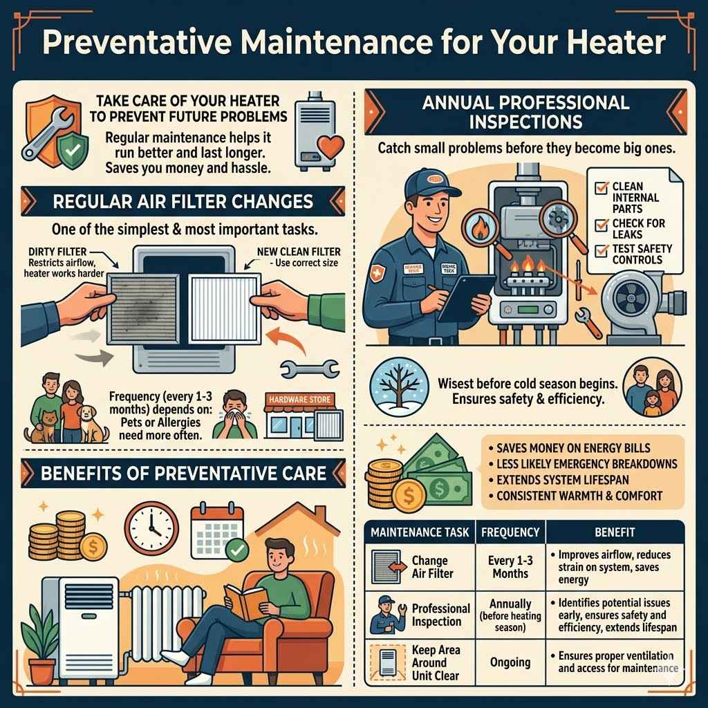 Preventative Maintenance for Your Heater