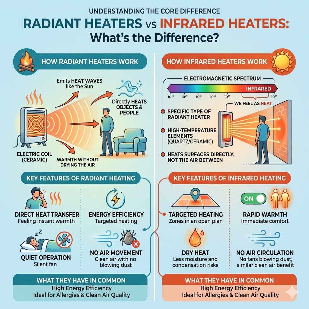 How Radiant Heaters Work