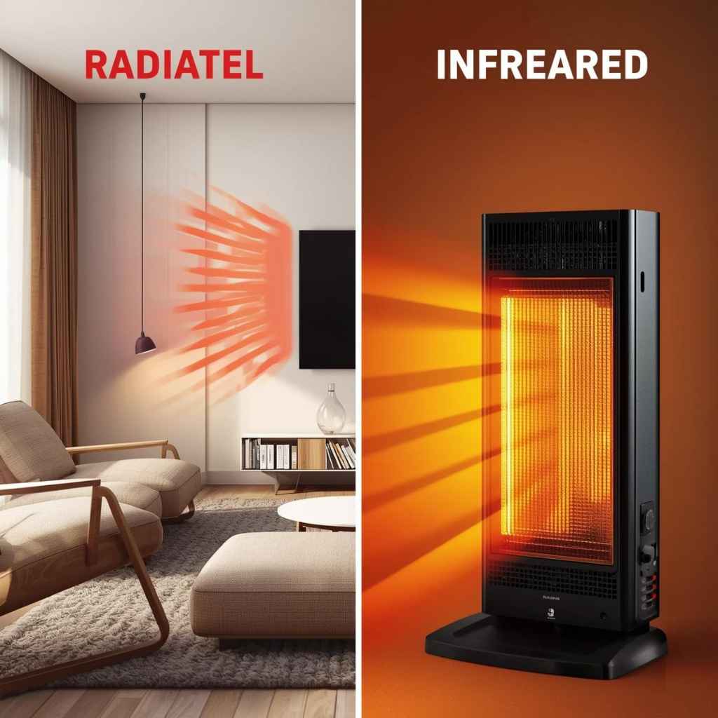 Radiant vs Infrared Heater Comparison for Local Homes