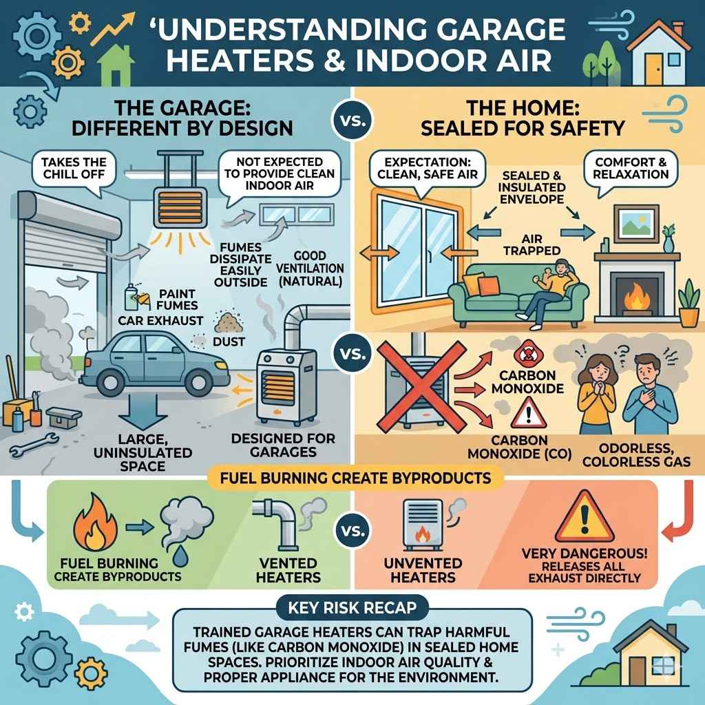 Understanding Garage Heaters and Indoor Air