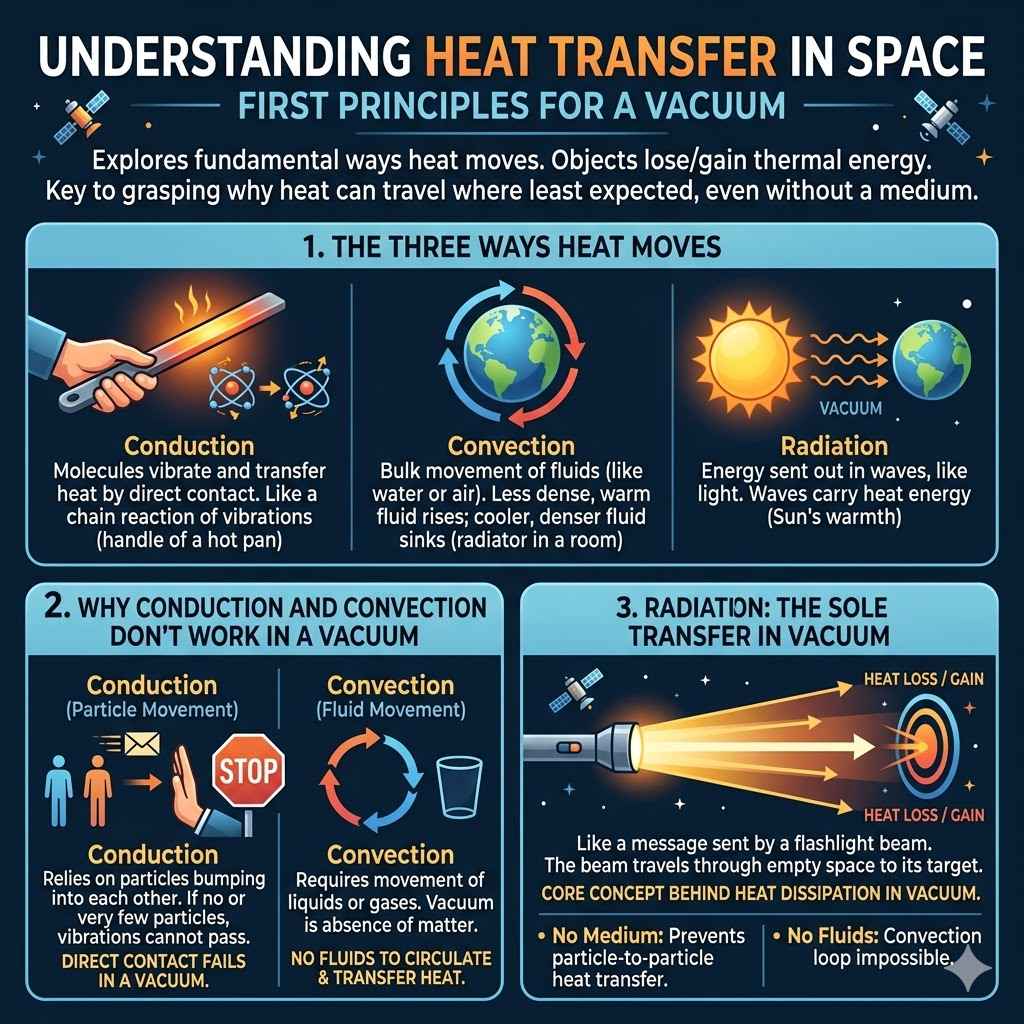 Understanding Heat Transfer in Space